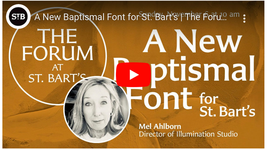 A New Baptismal Font for St. Bart's