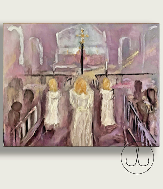 ‘Stillness and Movement in Liturgy' Collection - 5 Paintings