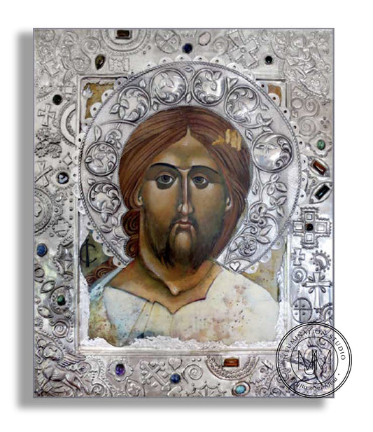 Jesus As A Young Boy - Repousse Icon